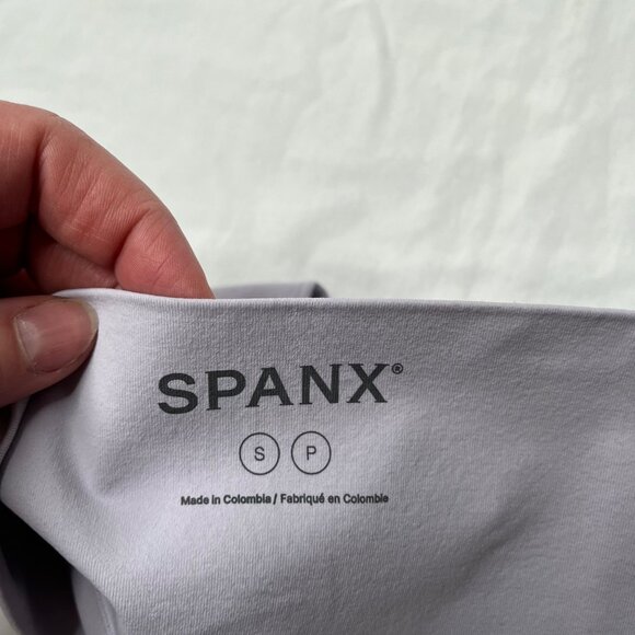 Spanx High-Waisted Purple EcoCare Shaping Thong Seamless Panty Small 40048r - Picture 5 of 6